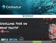 Tablet Screenshot of gelazur.com